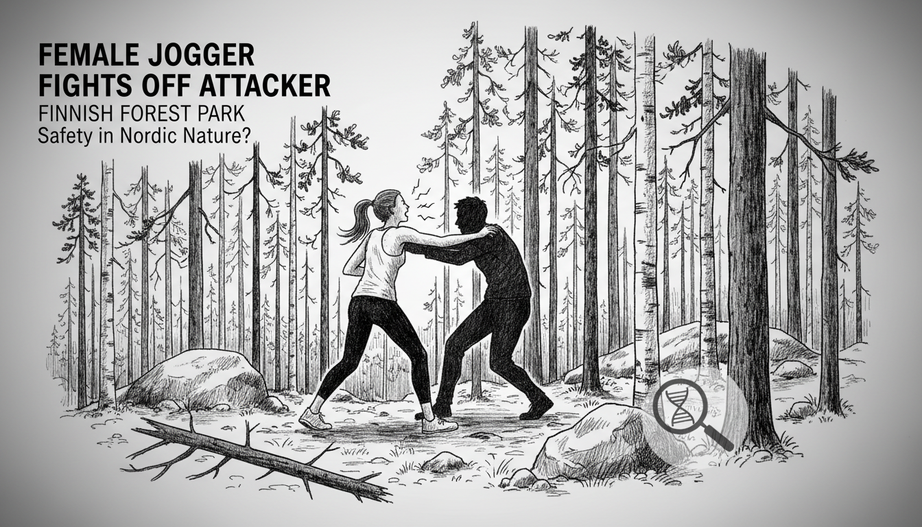 Female Jogger Fights Off Attacker in Finnish Forest Park