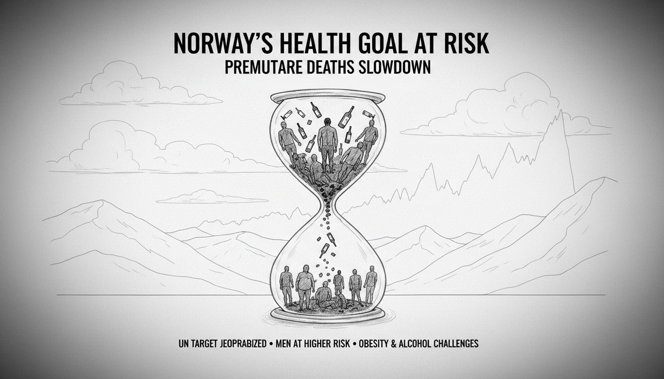 Norway's Progress on Premature Deaths Slows, UN Health Goal at Risk