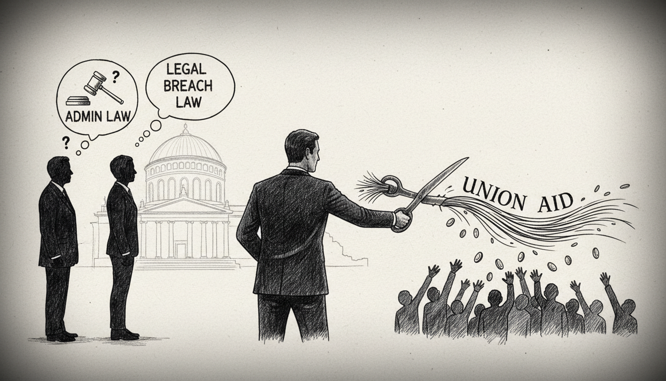 Finnish Minister Cuts Union Aid in Controversial Move, Officials Cite Legal Breach