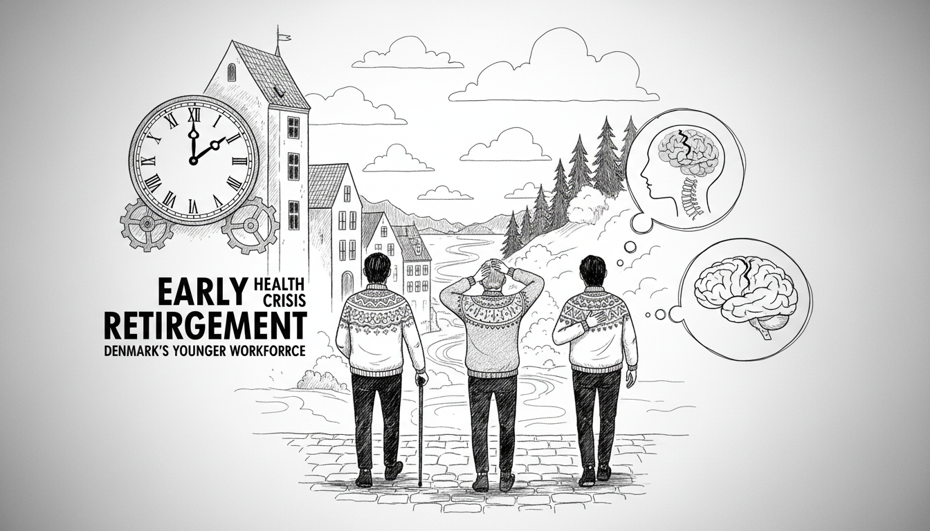 Rising Health Issues Push Younger Danes Toward Early Retirement