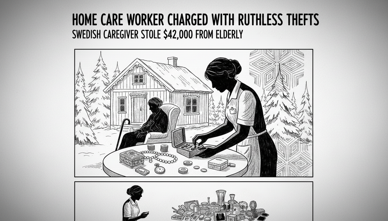 Home Care Worker Charged with Stealing from Elderly Clients