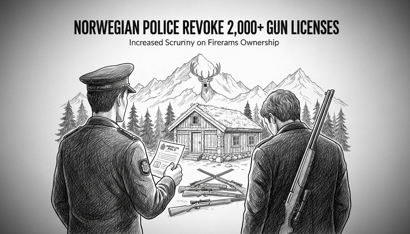 Norwegian Police Revoke Firearms Licenses from Over 2,000 Gun Owners