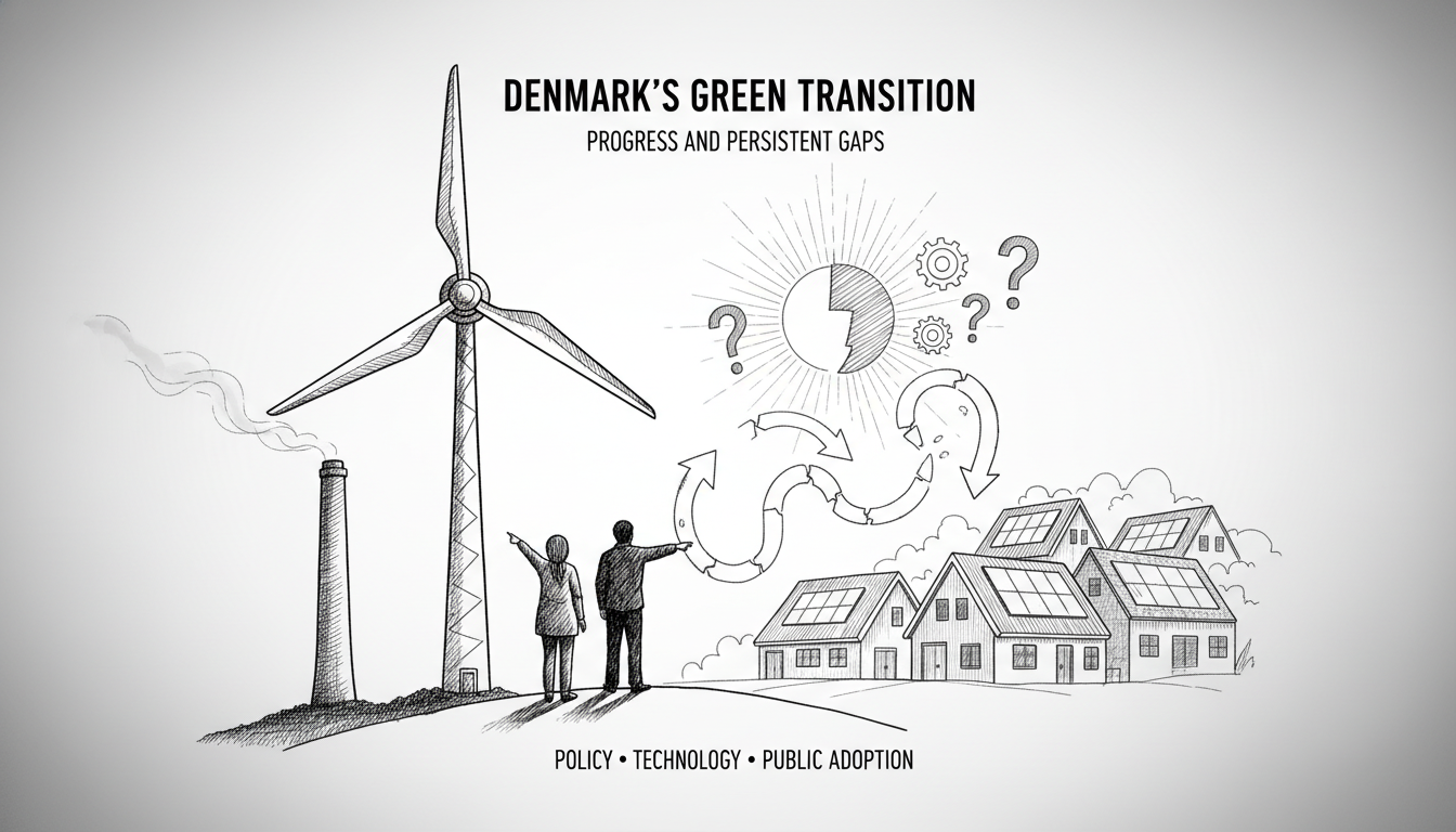 Denmark's Green Transition Shows Progress and Persistent Gaps
