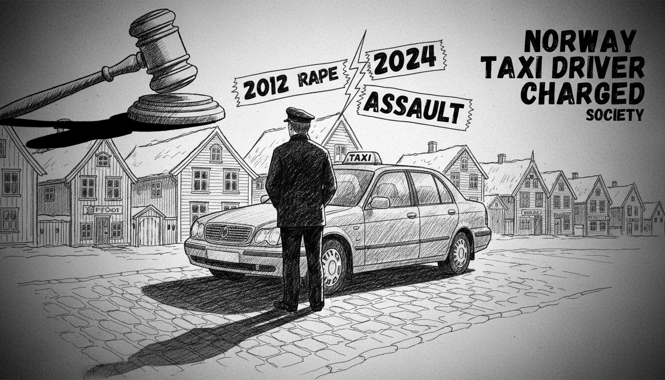 Norway Taxi Driver Charged: 2012 Rape, 2024 Assault