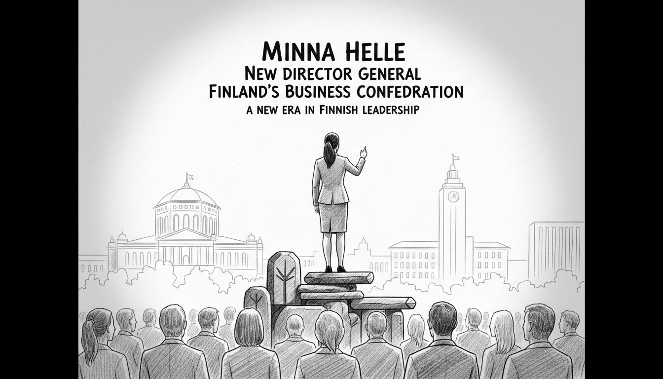 Minna Helle Appointed as New Director General of Finland's Business Confederation