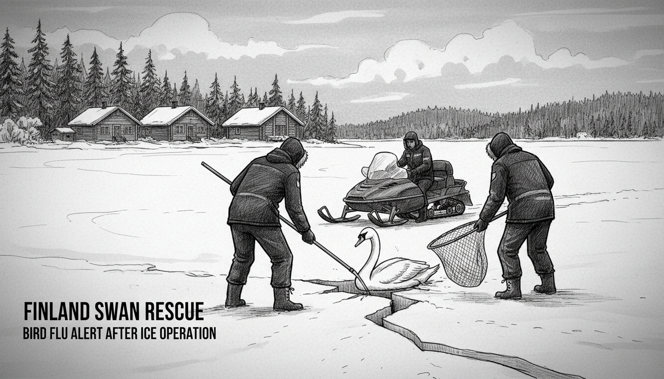 Finland Swan Rescue: Bird Flu Alert After Ice Operation