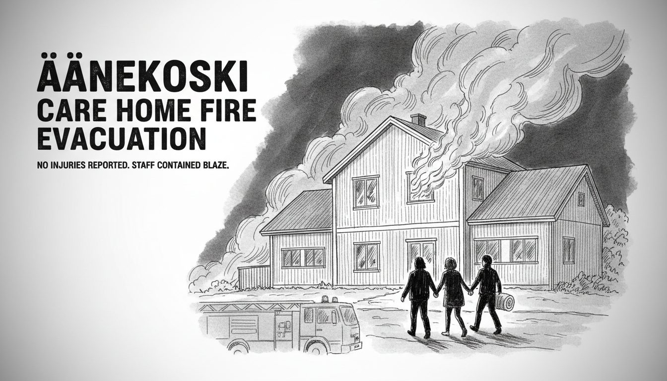 Care Home Fire in Äänekoski Prompts Evacuation