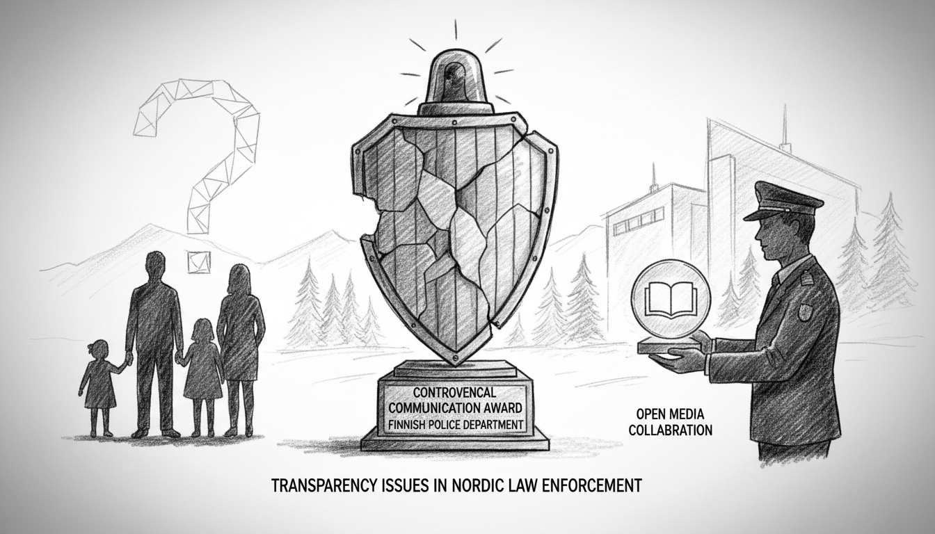 Police Department Receives Controversial Communication Award After Family Disappearance Case