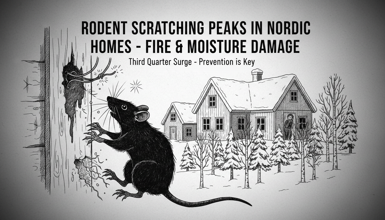 Rodent Scratching in Homes Peaks During Third Quarter – Pests Cause Fire and Moisture Damage