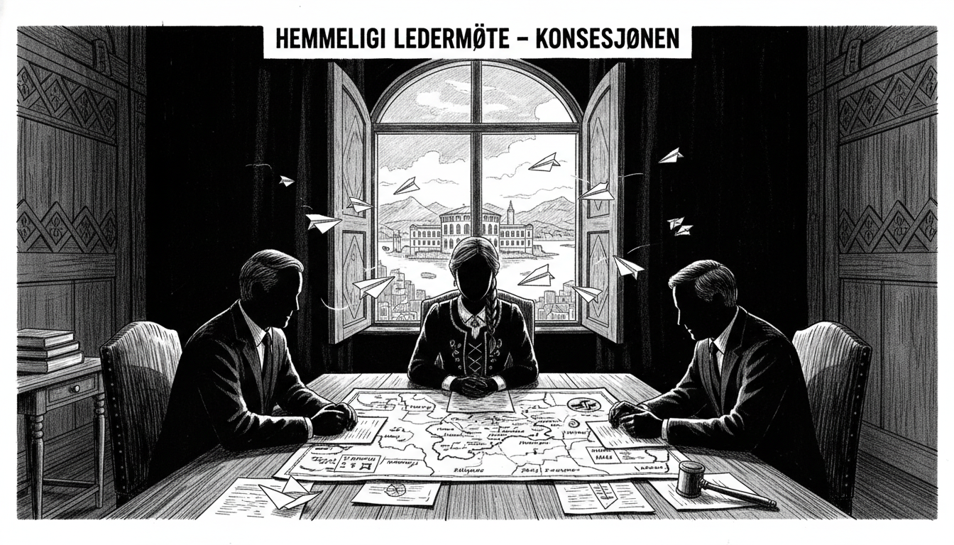 Norway's Conservative Party Holds Secret Leadership Meeting