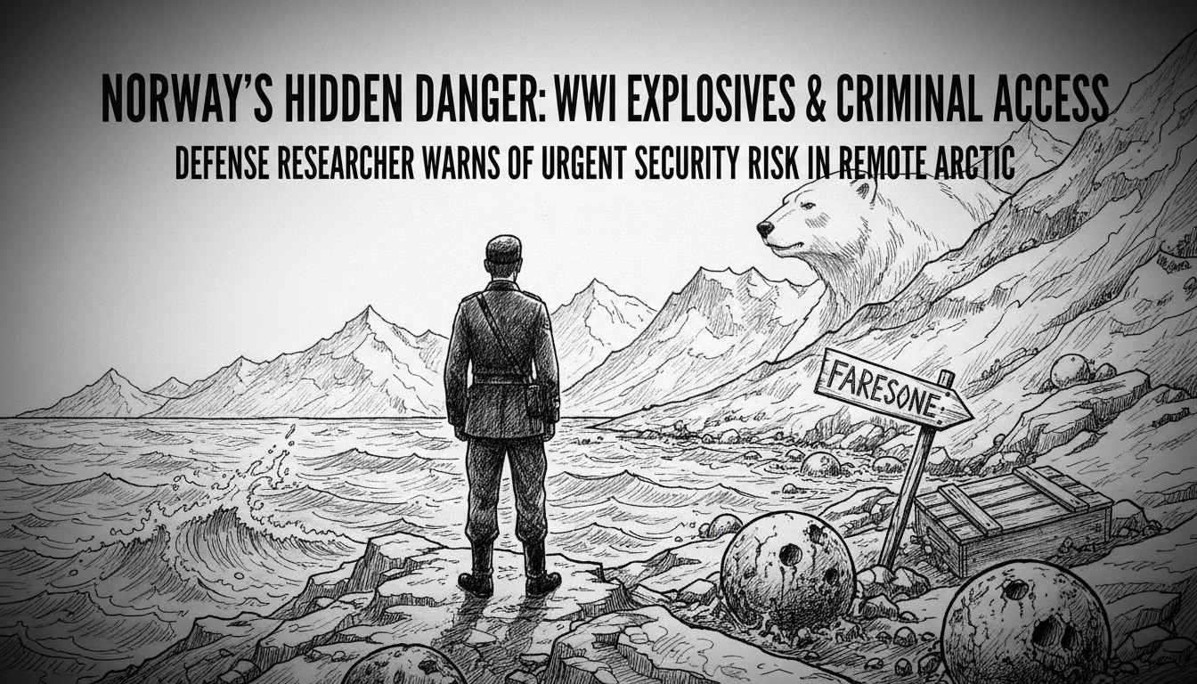 Norwegian Military Researcher Warns of Wartime Explosives Accessible to Criminals