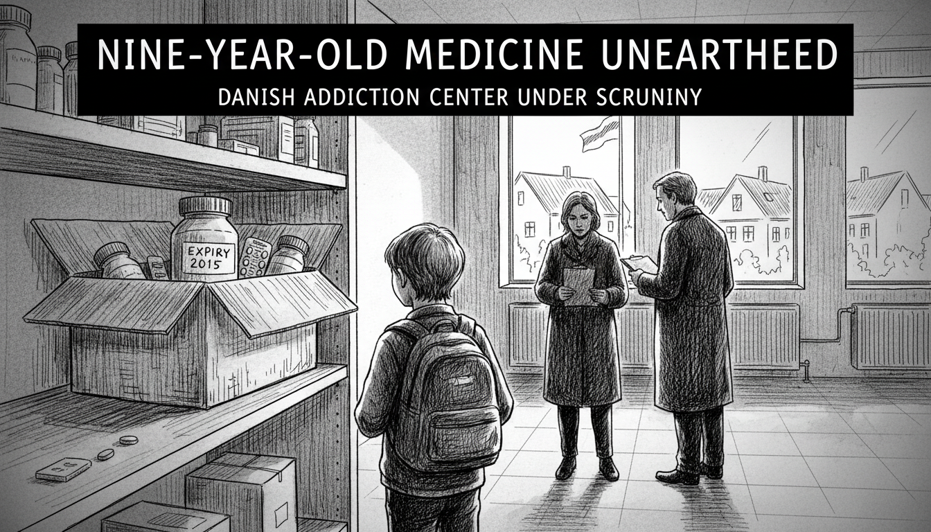 Nine-Year-Old Medicine Found at Danish Addiction Center