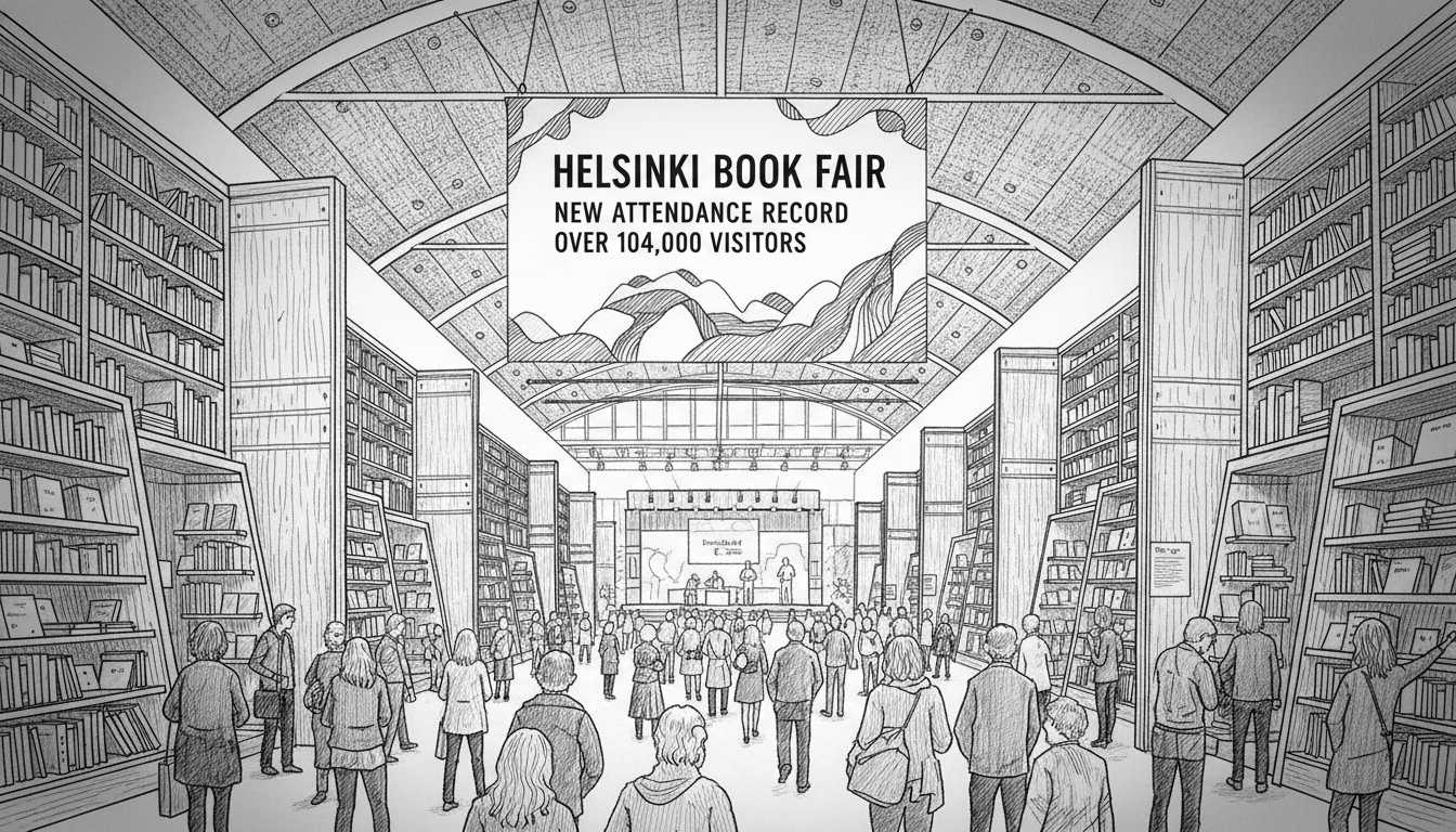 Helsinki Book Fair Sets New Attendance Record