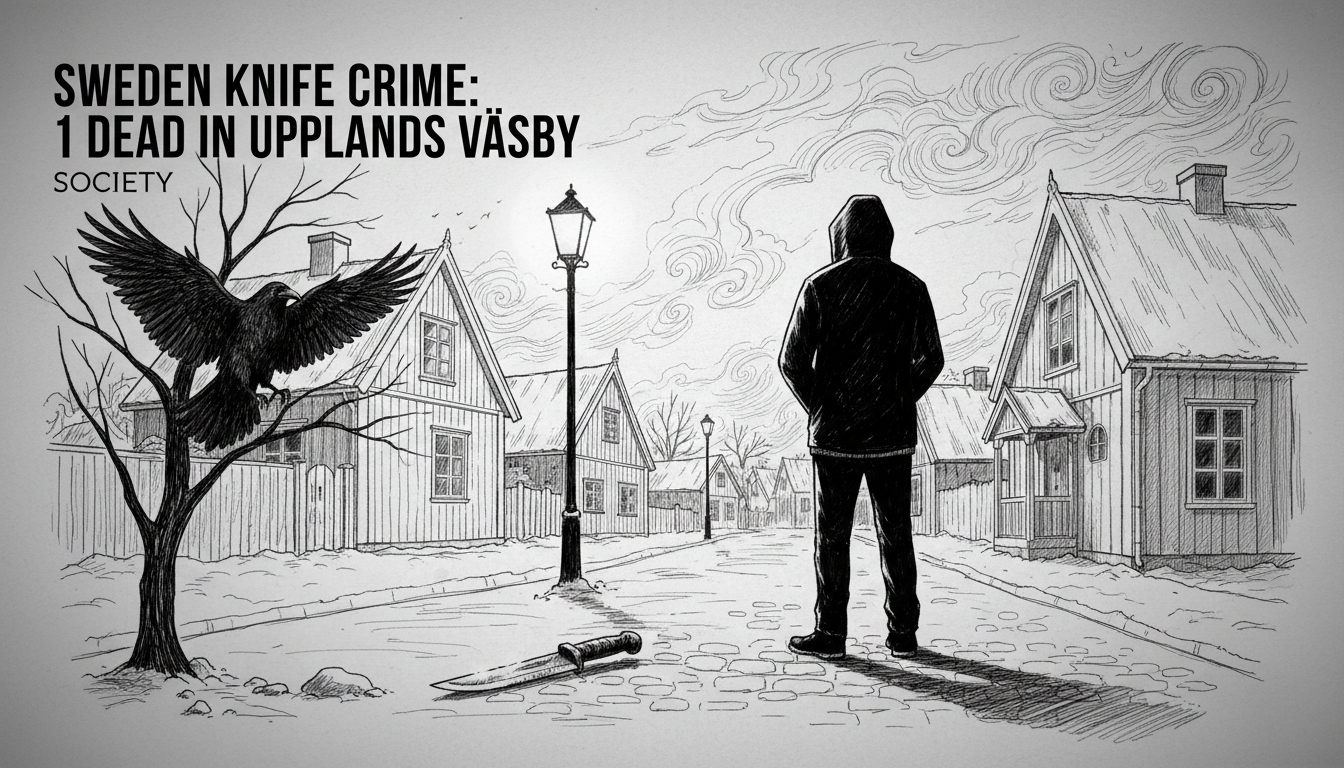 Sweden Knife Crime: 1 Dead in Upplands Väsby