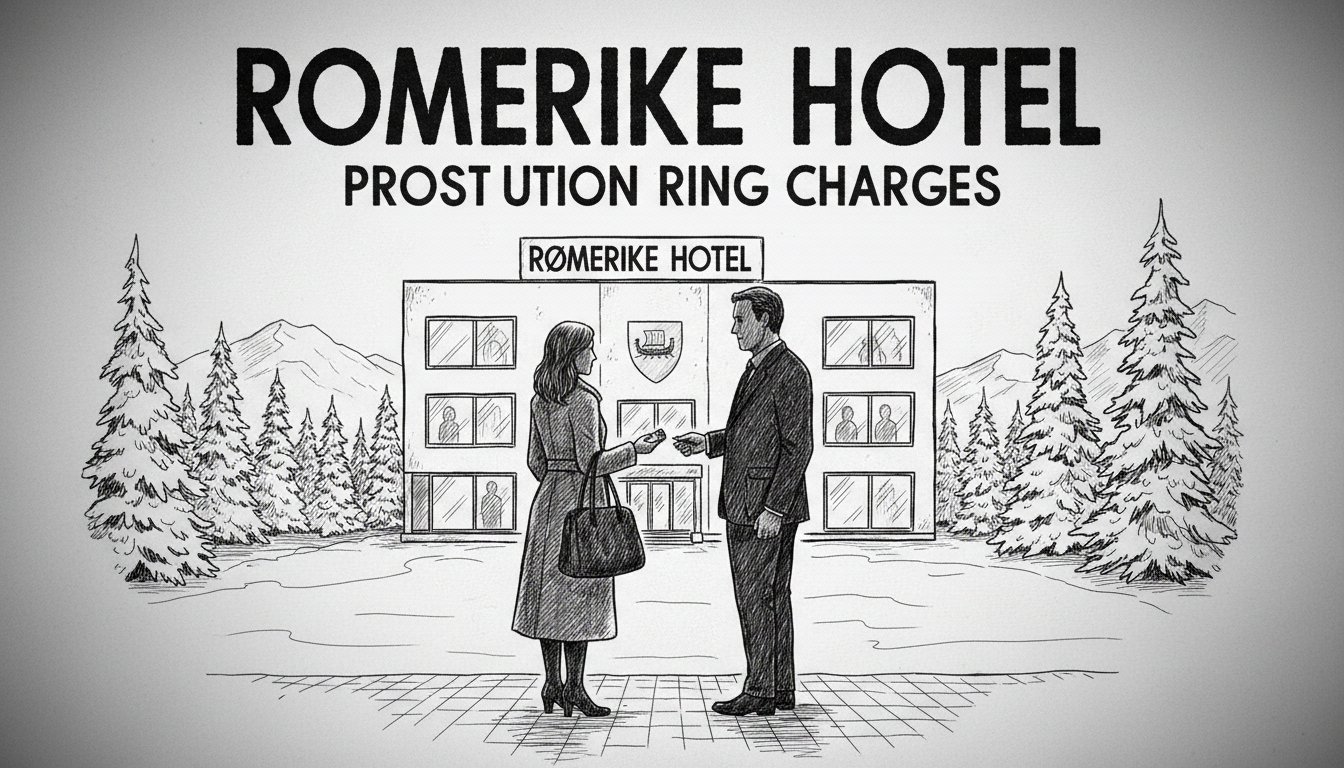 Two Charged with Pimping Operation at Romerike Hotel