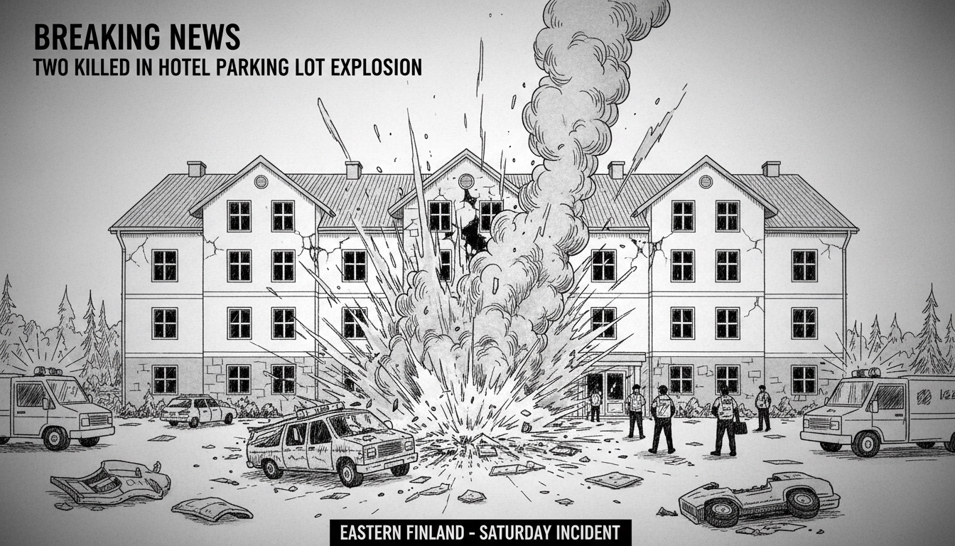 Two Killed in Hotel Parking Lot Explosion in Eastern Finland