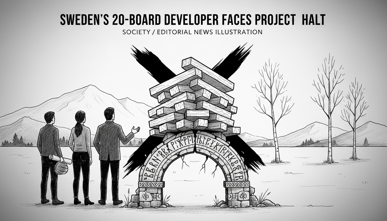 Sweden's 20-Board Developer Faces Project Halt