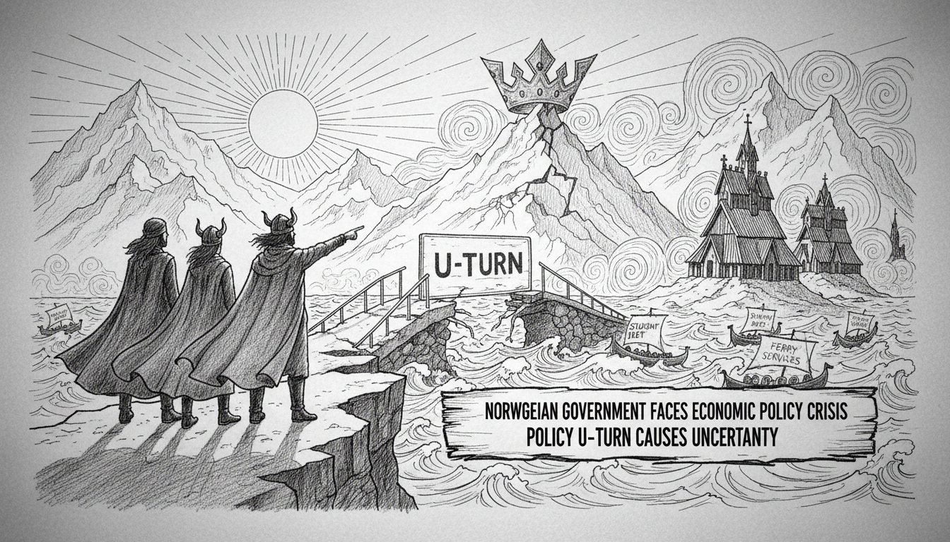 Norwegian Government Faces Economic Policy Crisis