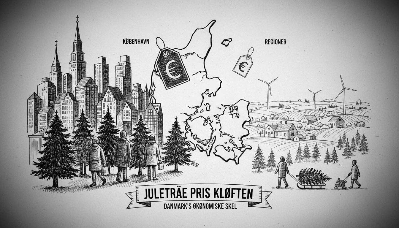 Mapping Denmark's Christmas Tree Price Divide