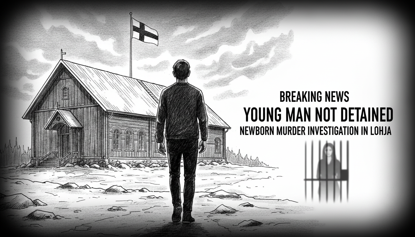 Young Man Not Detained in Newborn Murder Investigation in Lohja