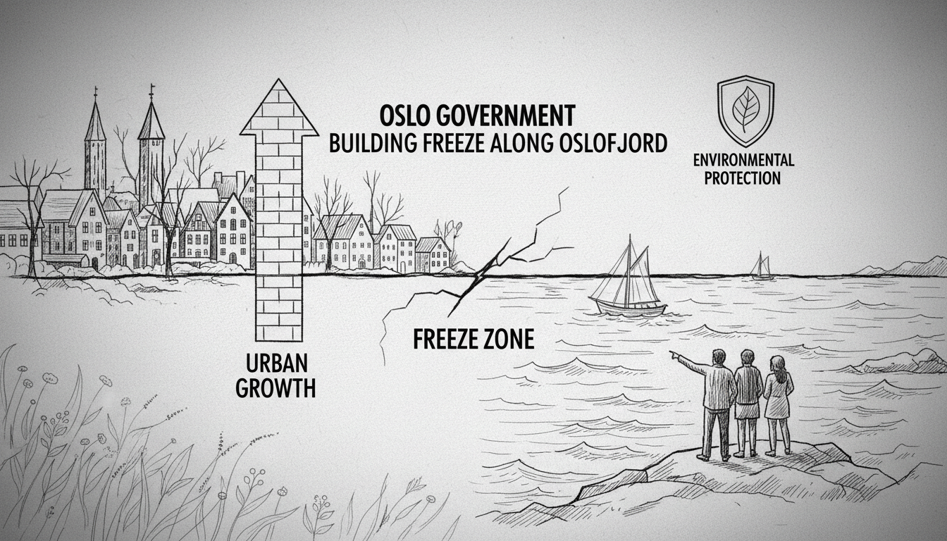 Oslo Government Considers Building Freeze Along Oslofjord