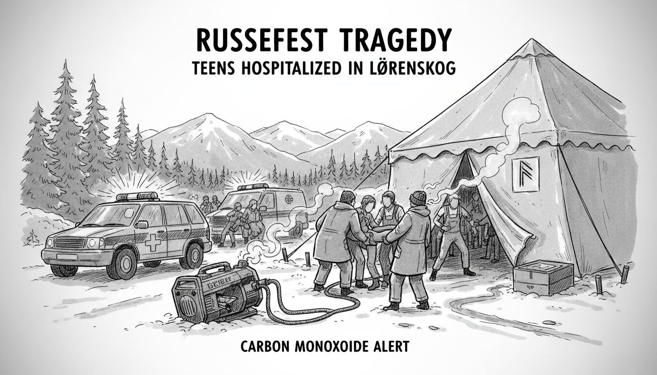 Norwegian Teenagers Hospitalized After Russefest Party Incident