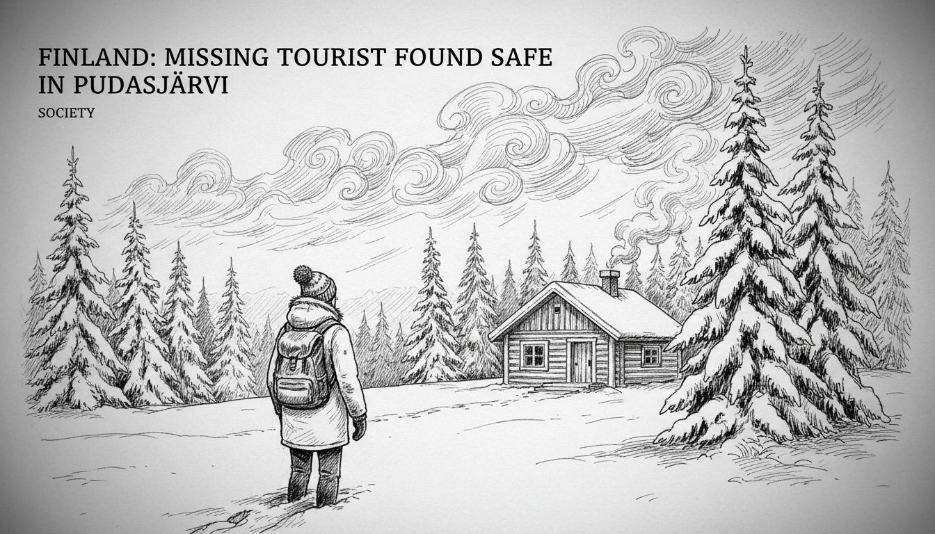 Finland Missing Tourist Found Safe in Pudasjärvi
