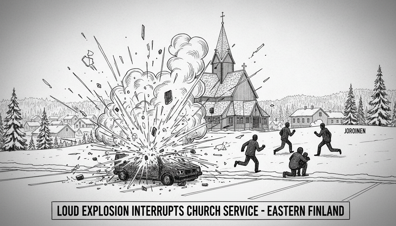 Loud Explosion Interrupts Church Service in Eastern Finland