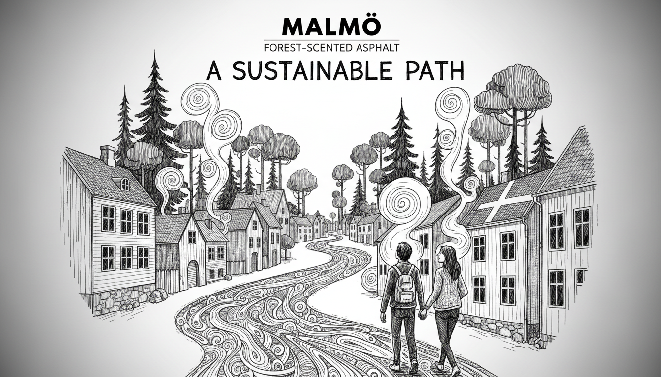 Malmö Tests Forest-Scented Asphalt in Urban Environment