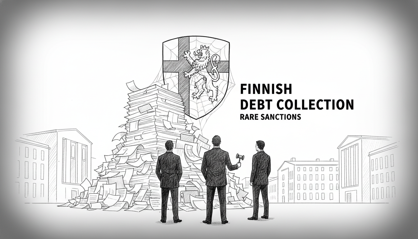 Finnish Debt Collection Agencies Rarely Face Serious Sanctions