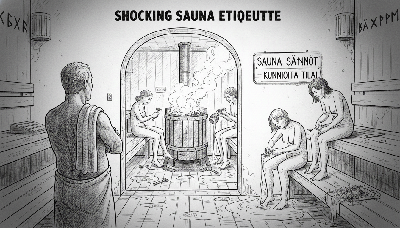 Finnish Sauna Owner Reveals Shocking Customer Behavior