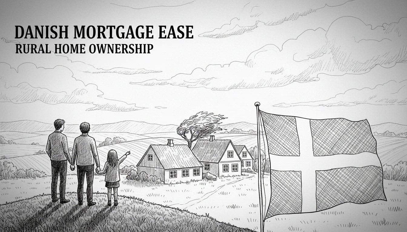 Danish Government Eases Mortgage Rules for Rural Home Buyers