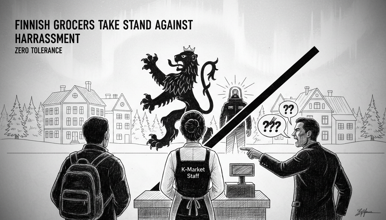 Finnish Grocers Take Stand Against Customer Harassment