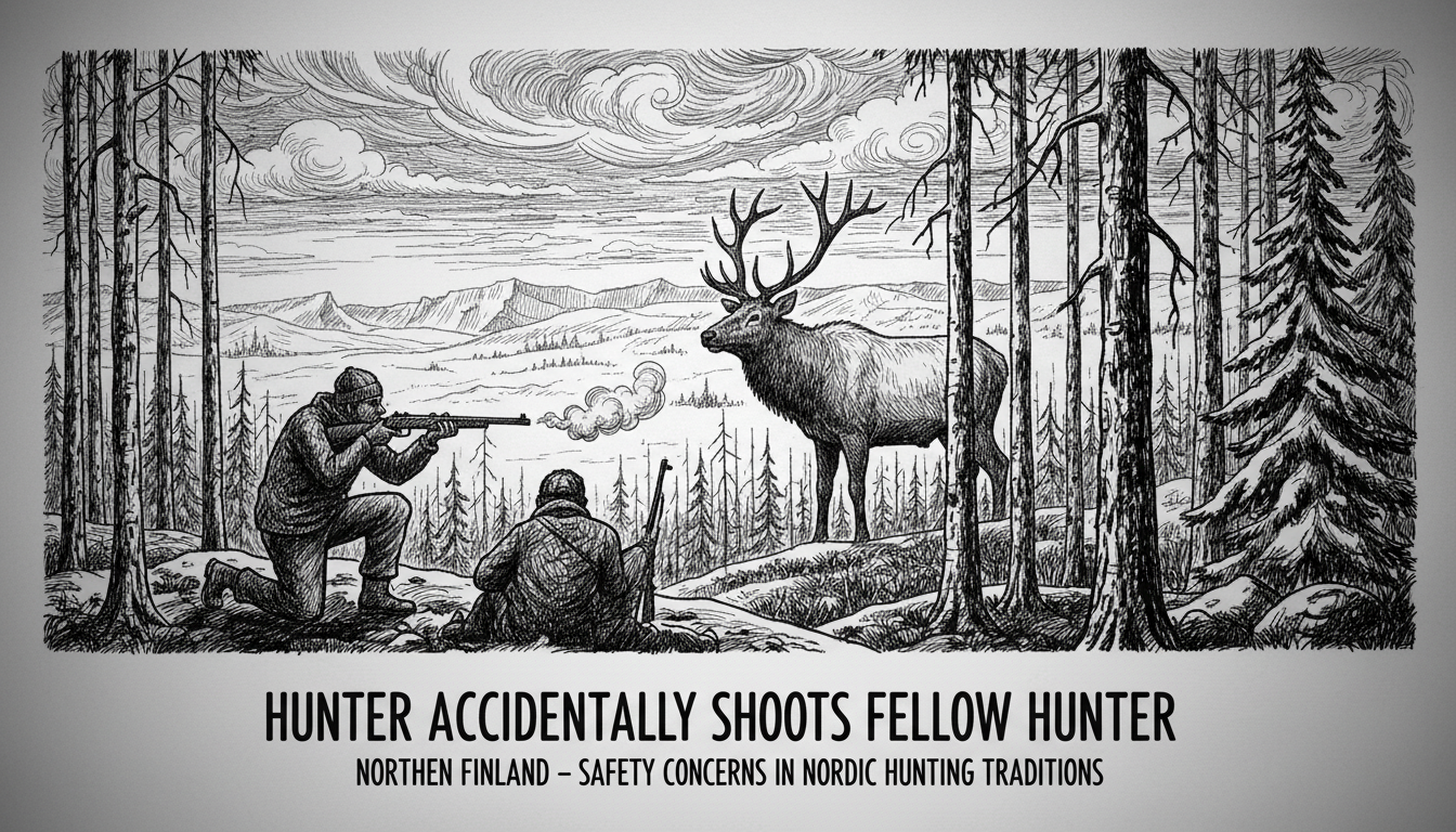 Hunter Accidentally Shoots Another Hunter in Northern Finland