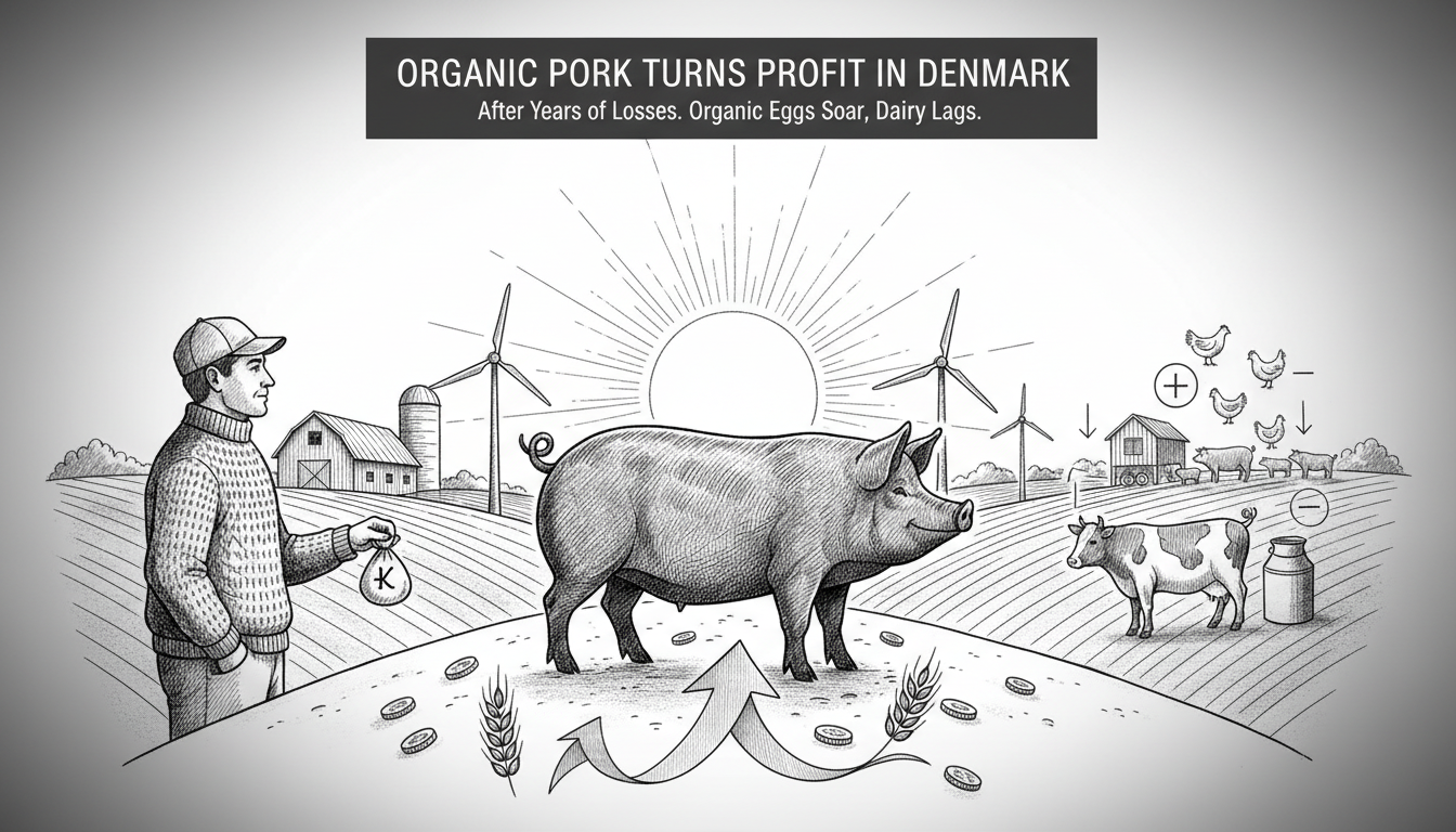 Organic Pork Turns Profit in Denmark After Years of Losses