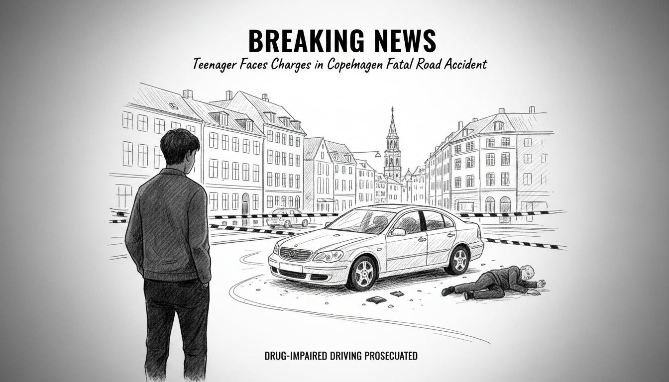 Teenager Faces Charges in Copenhagen Fatal Road Accident