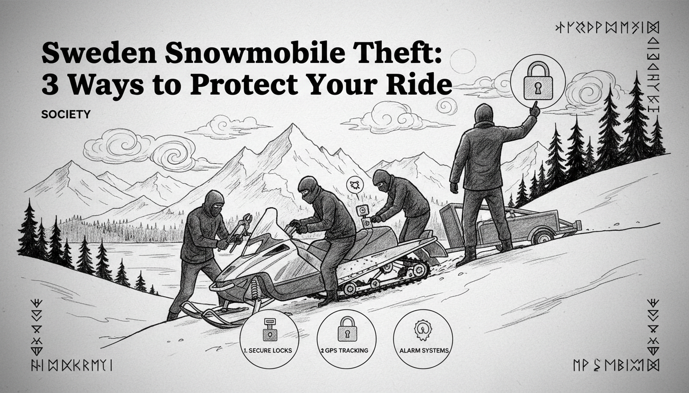 Sweden Snowmobile Theft: 3 Ways to Protect Your Ride