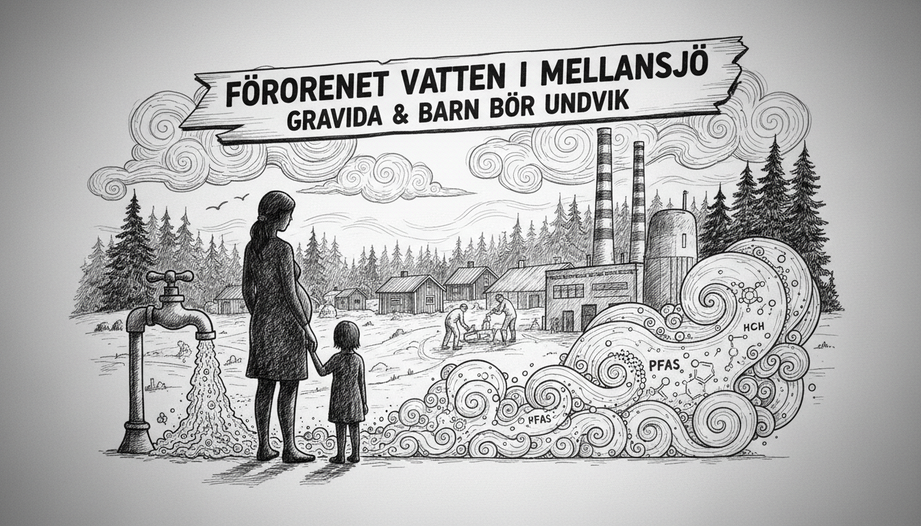 Elevated PFAS Levels Found in Swedish Drinking Water