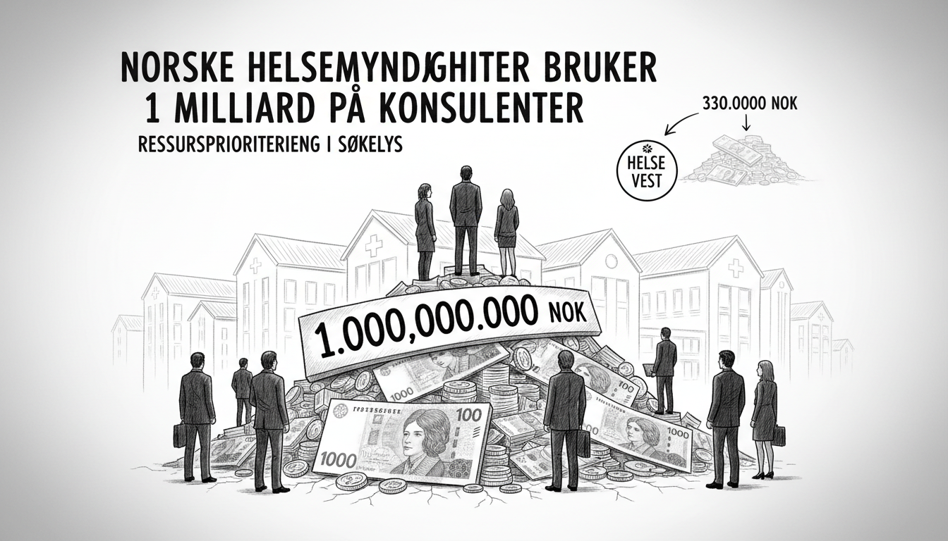 Norwegian Health Authorities Spend 1 Billion on Consultants