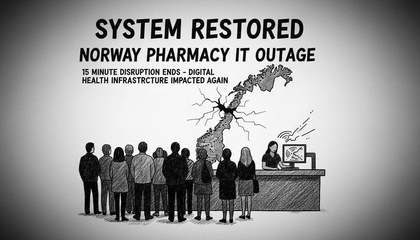 Norwegian Pharmacy IT System Restored After Nationwide Outage
