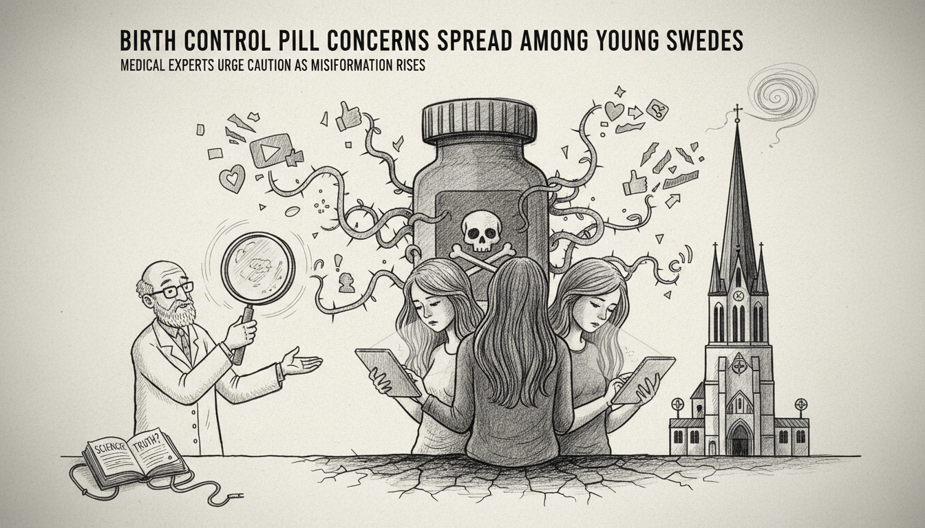 Birth Control Pill Concerns Spread Among Young Swedes