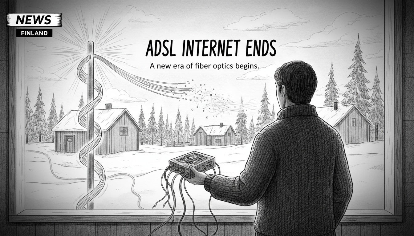ADSL Internet Connections End in Finland