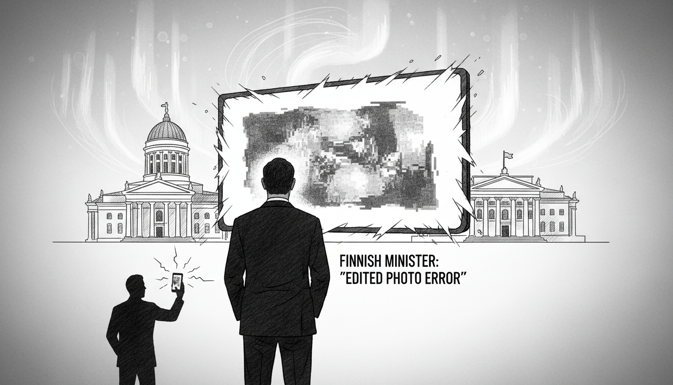 Finnish Minister Addresses Edited Photo Controversy