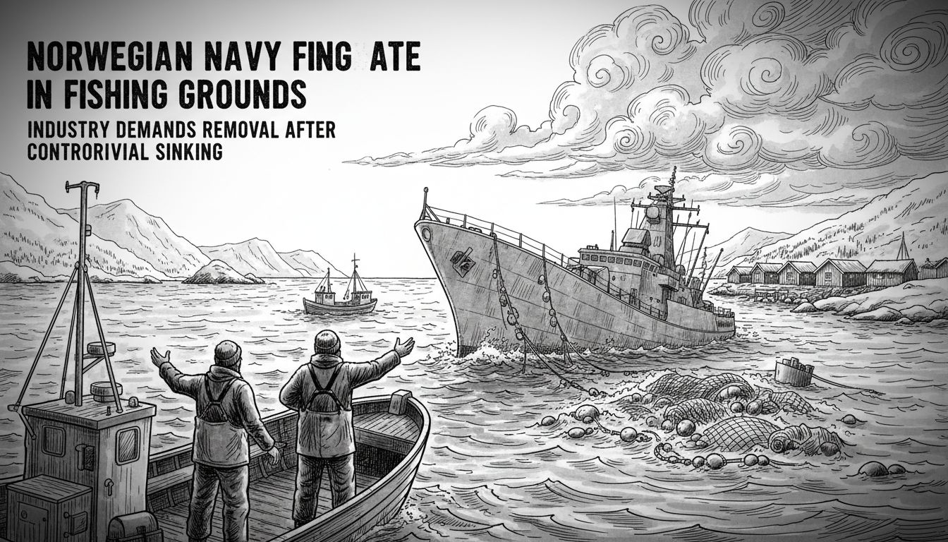 Norwegian Navy Sinks Frigate in Fishing Grounds Despite Warnings