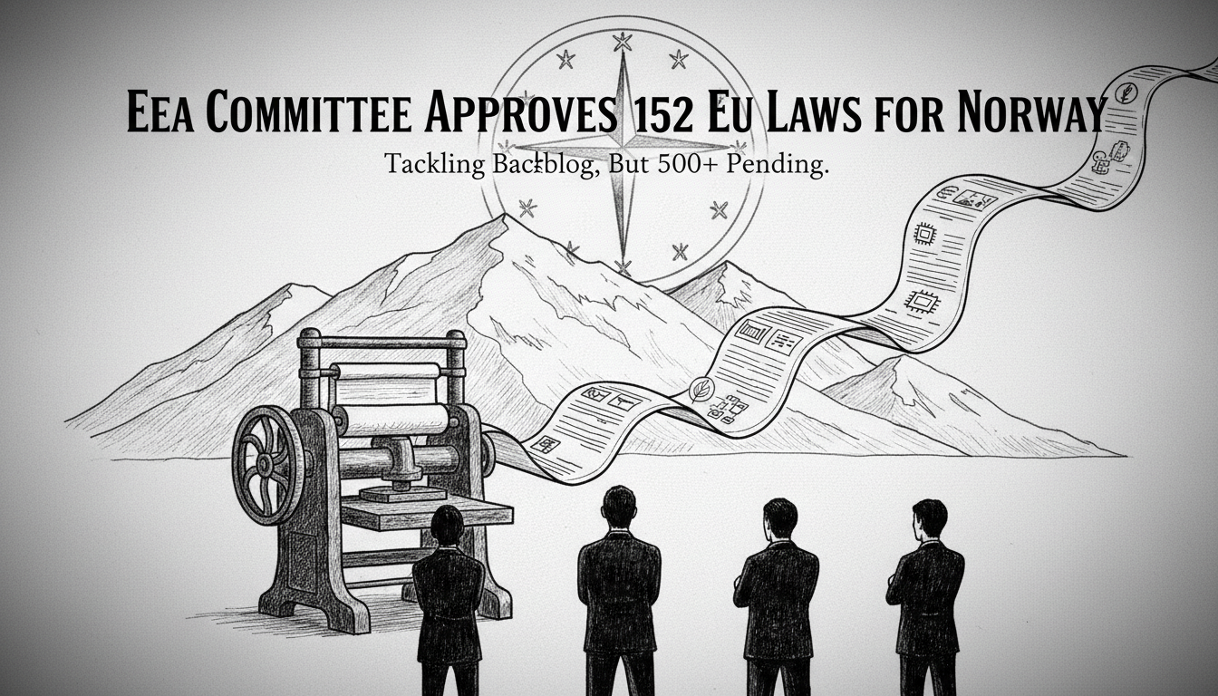 EEA Committee Approves Record Number of EU Laws for Norway
