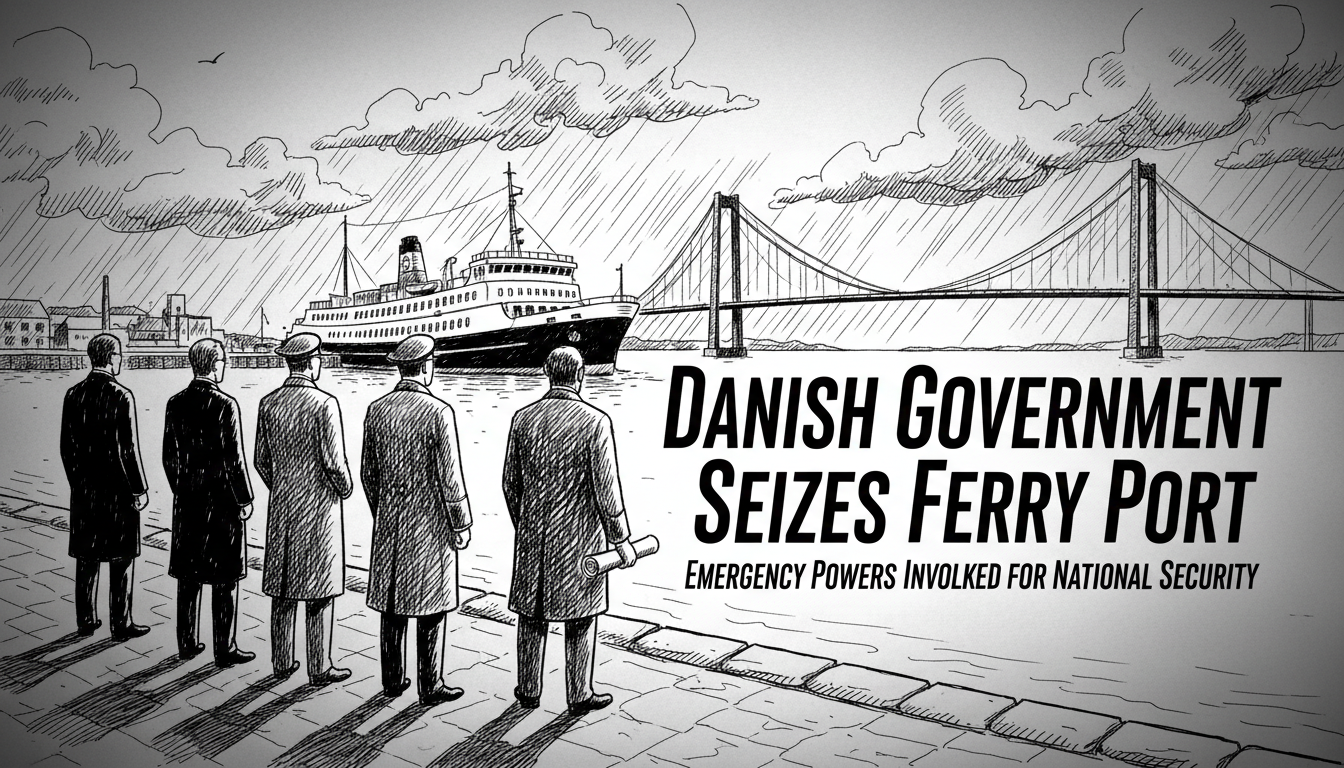 Danish Government Seizes Ferry Port After Purchase Blocked