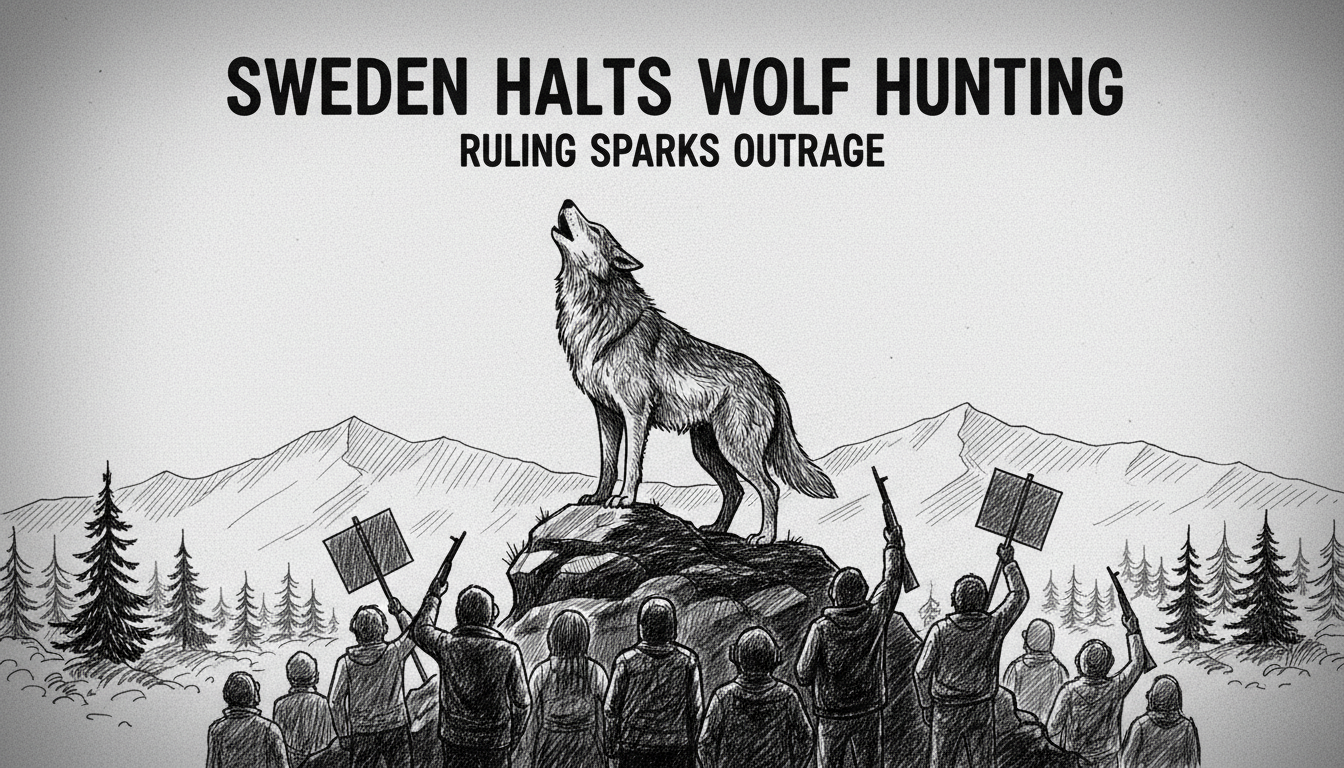 Sweden Halts Wolf Hunting: Ruling Sparks Outrage