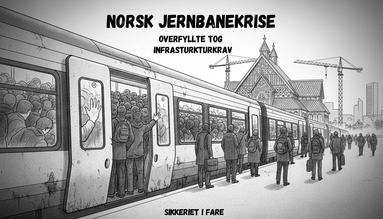 Norwegian Railway Crisis Overcrowded Trains Spark Urgent Infrastructure Demands