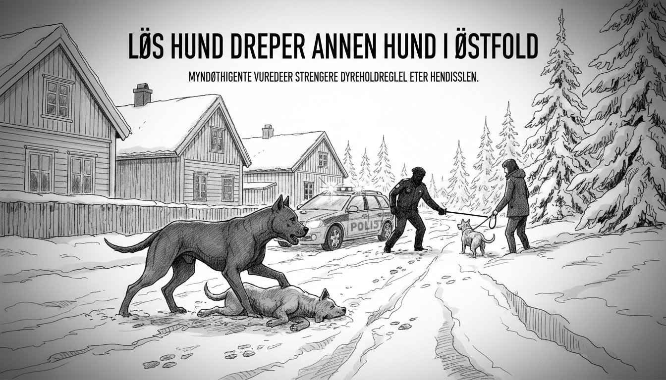 Loose Dog Kills Another Canine in Eastern Norway