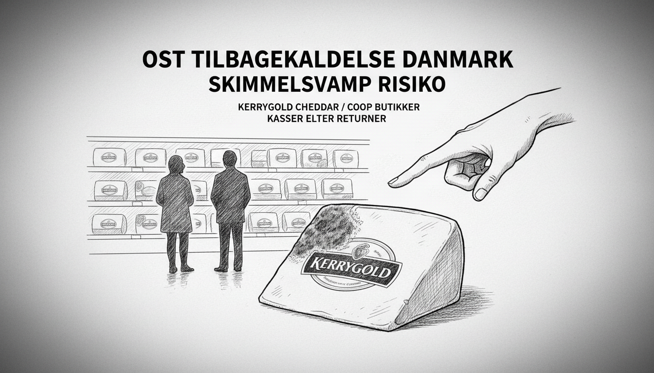 Cheese Recall in Denmark Over Mold Risk
